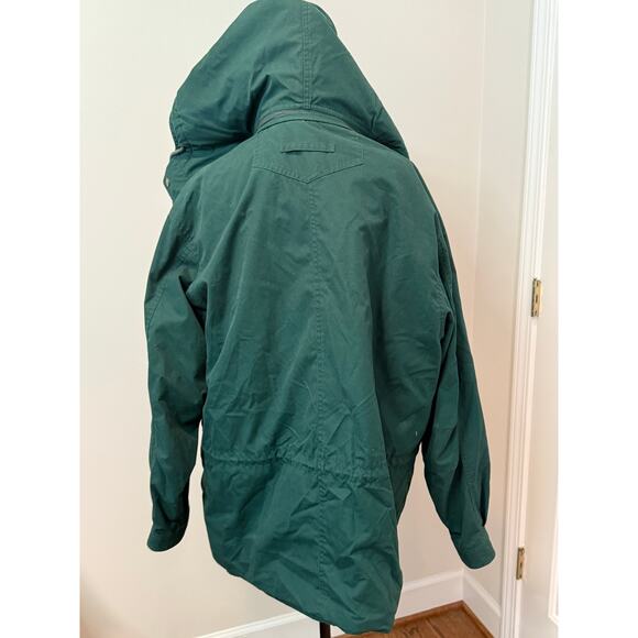 Vintage Eddie Bauer Mens Wool-lined Mountain Parka in Green - Picture 3 of 7